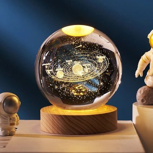 3D Planet Crystal Ball mySite